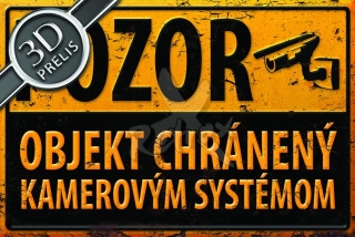 Objekt chránený kamerou